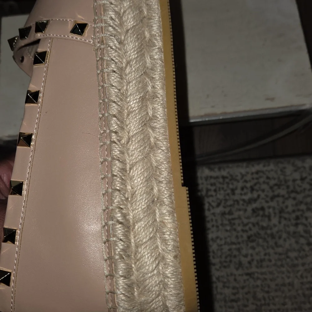 Steven New York Lambskin Espadrilles sz 11 - Picture 6 of 7